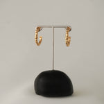 Bubbles Hoop earrings in gold – smelt