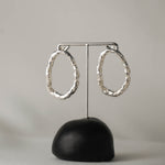 Orbit earrings in silver – smelt