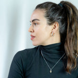 Bubbles Hoop earrings in silver – smelt
