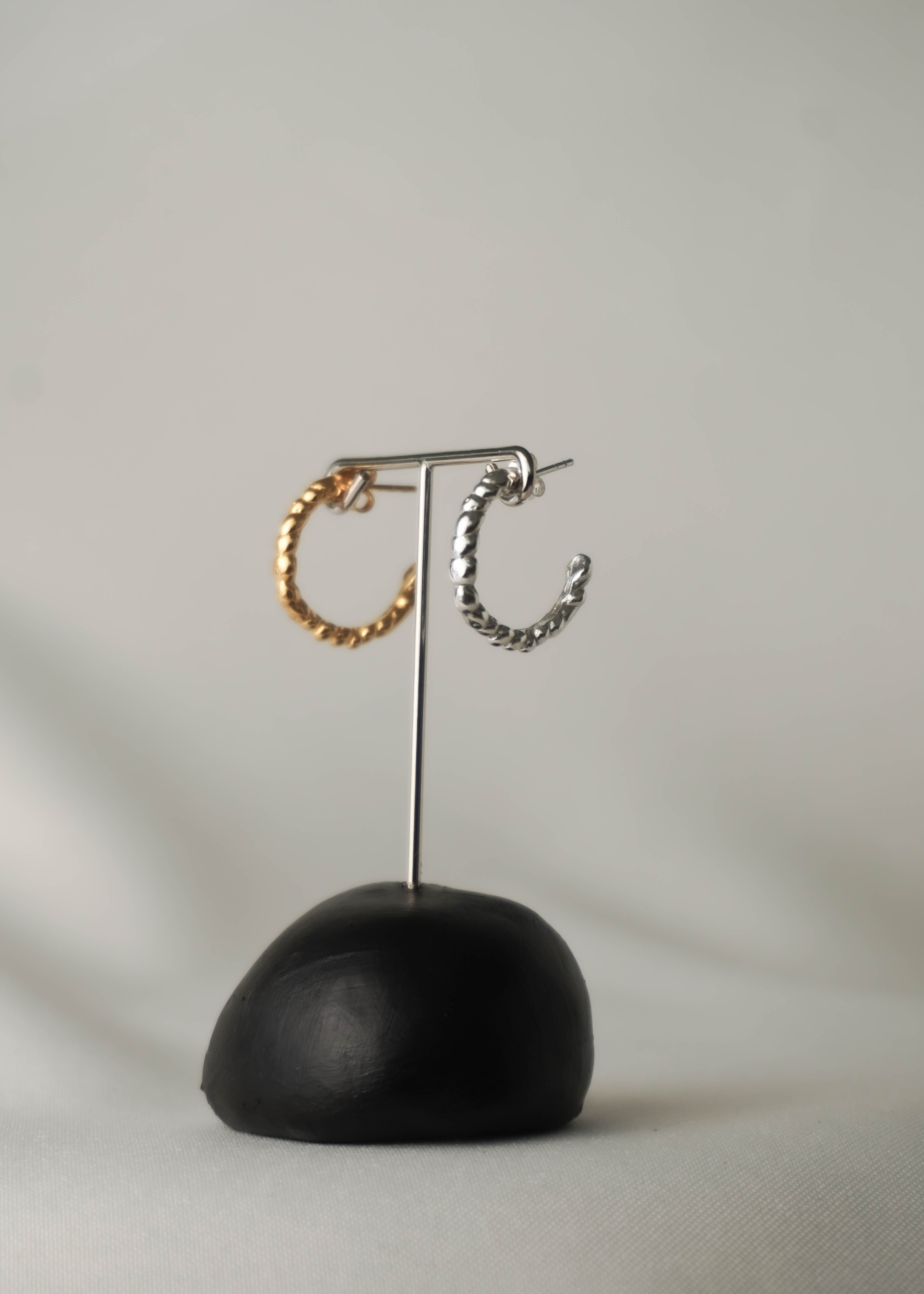 Bubbles Hoop earrings – smelt
