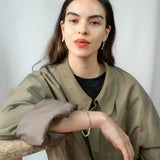 Monsoon earrings in silver – smelt
