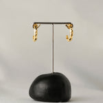 New Moon earrings in gold – smelt