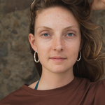 Orbit earrings in silver – smelt