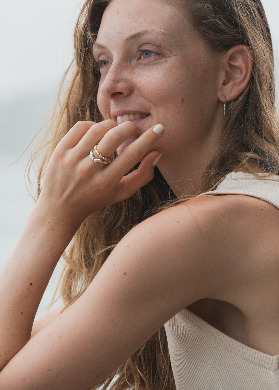 Swell Ring ring in silver – smelt