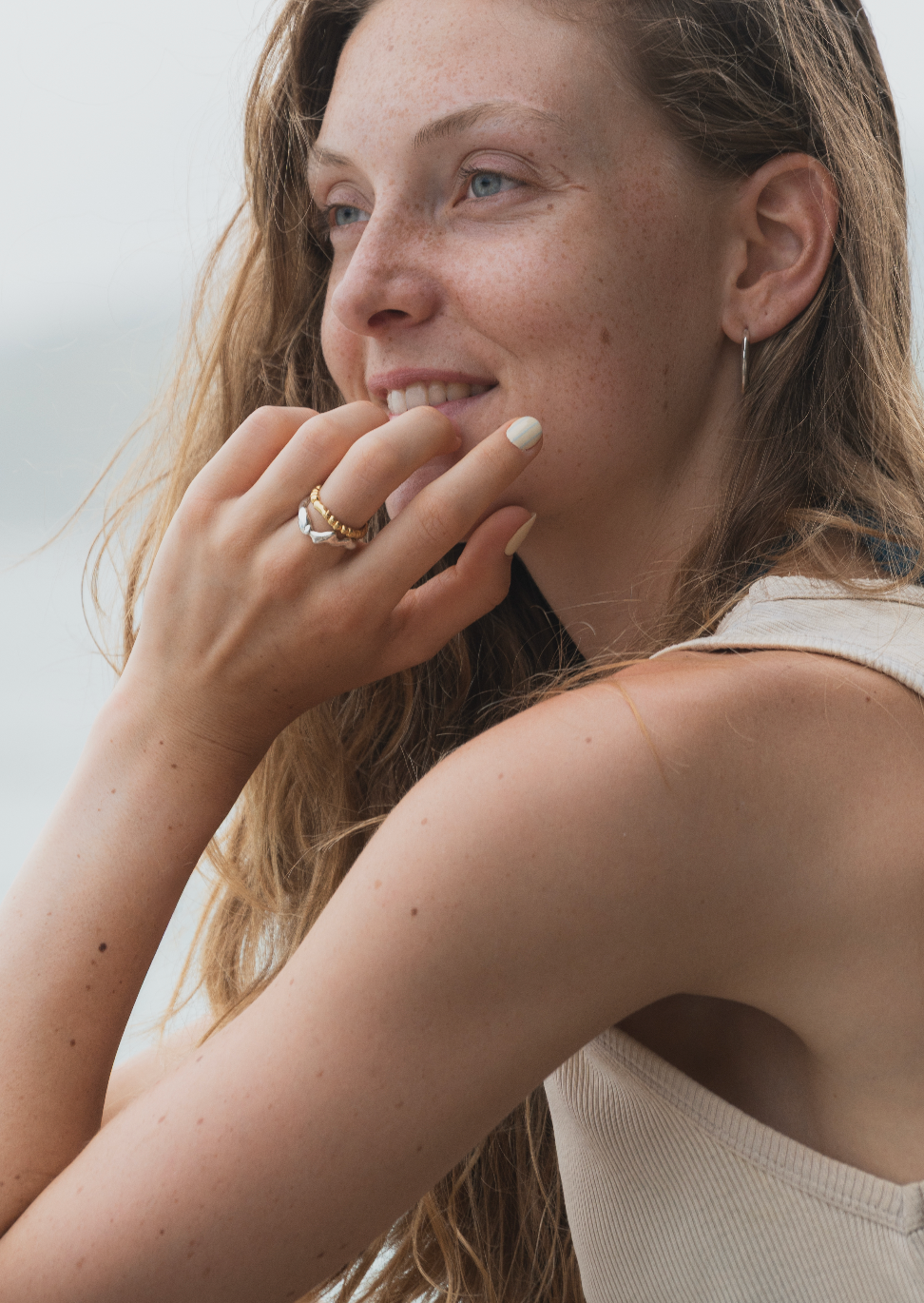Swell Ring ring in silver – smelt